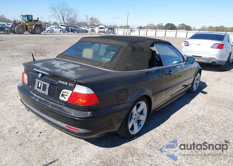 2004 BMW 325Ci из США, поврежденный, VIN WBABW334X4PL30617